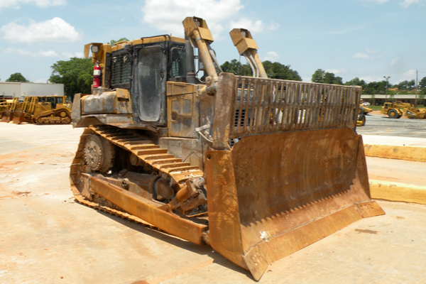 Old Used Cat Dozer