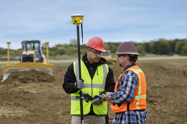 Yancey Technician & Customer Collecting Data