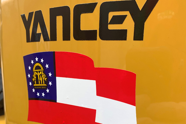 Yancey Logo with Georgia Flag