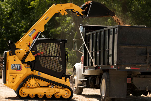 Cat 259D3 Skid Steer Loading Dump Truck