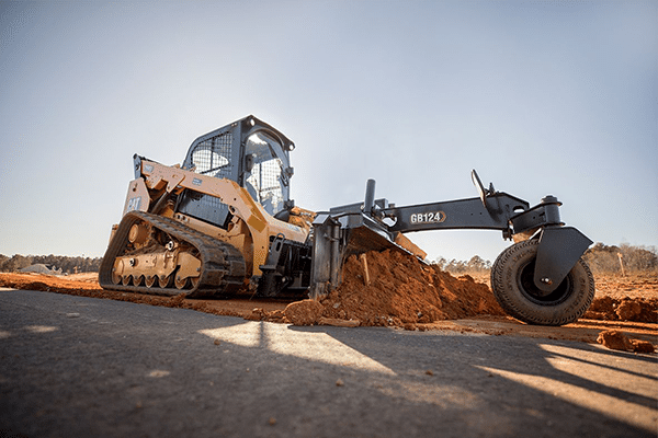 Cat SMART grader attachment