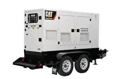 Entertainment and film portable generator rentals