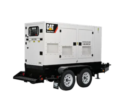 Entertainment and film portable generator rentals cat xq60