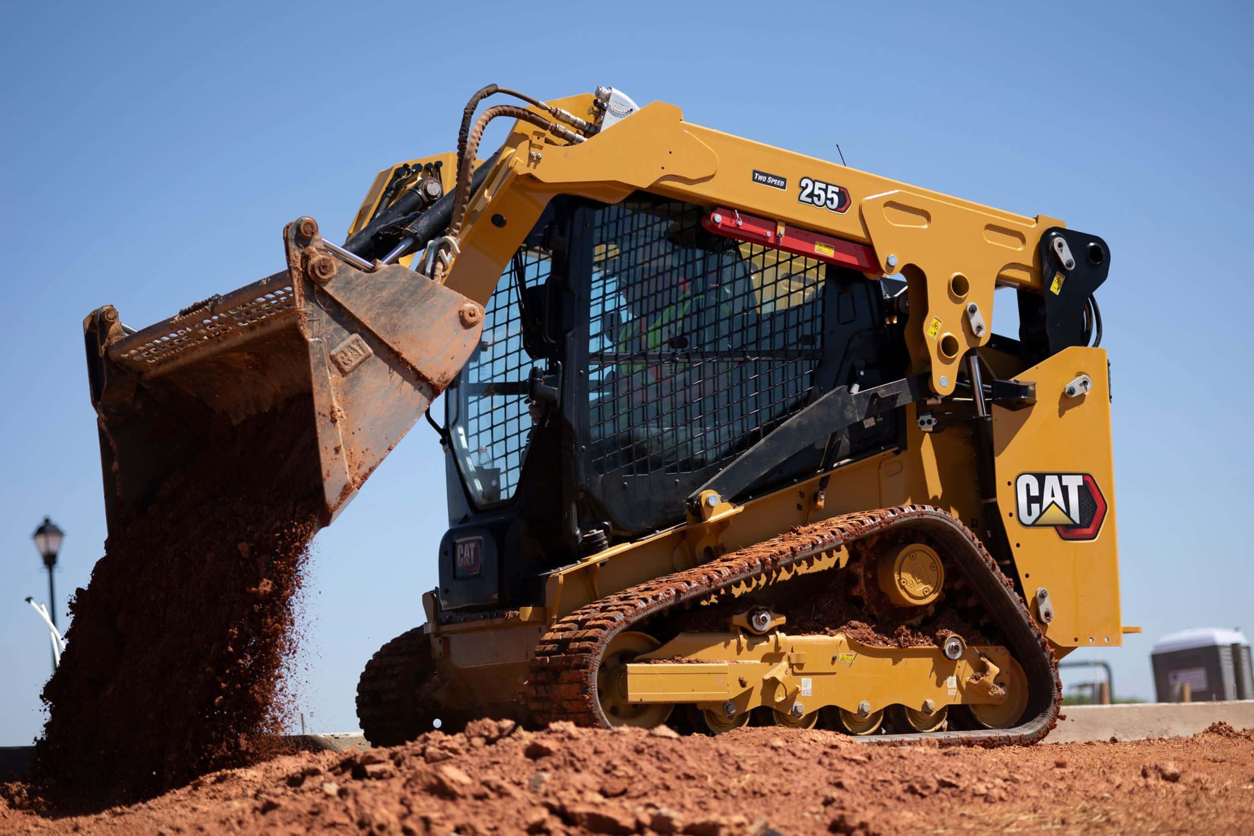 Cat 255 in action