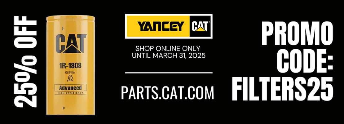 25% Off Filters at Parts.Cat.Com