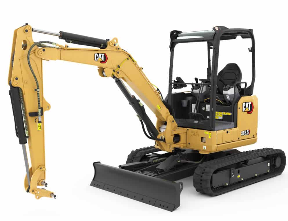 Cat 303.5 Excavator No Bucket
